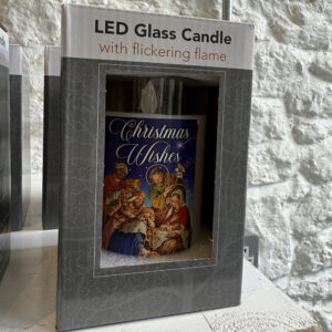 Nativity LED Candle